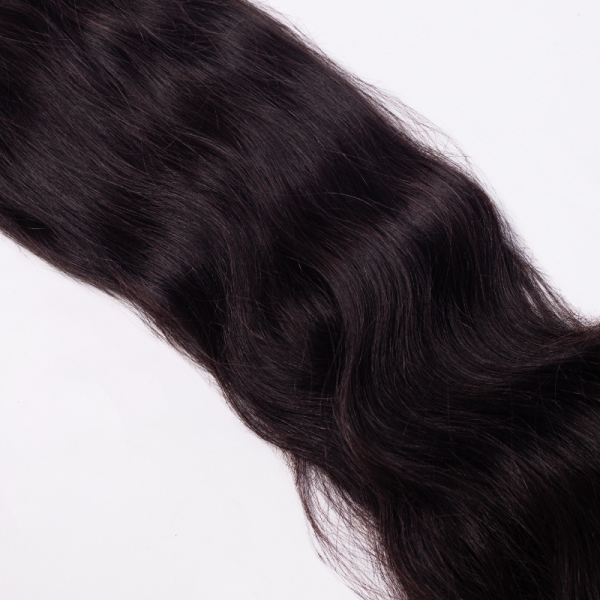 Single Drawn Natural Human Hair – Weave