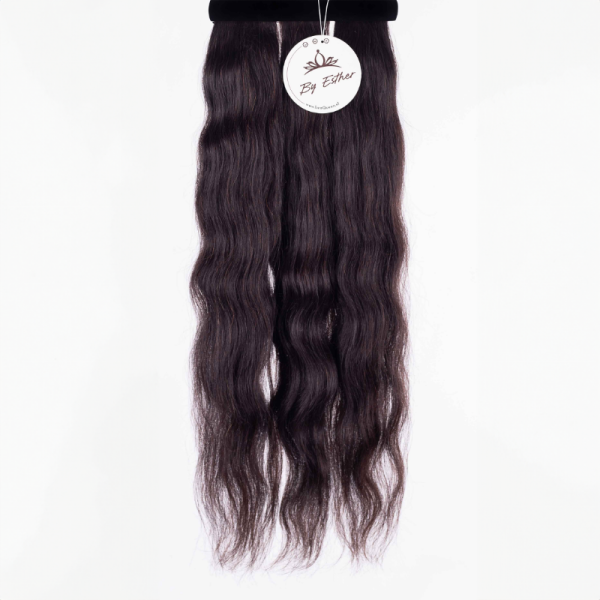 Single Drawn Natural Human Hair – Weave - Afbeelding 3