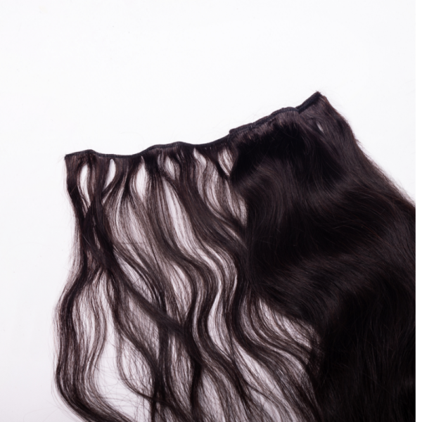 Single Drawn Natural Human Hair – Weave - Afbeelding 2